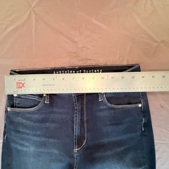 NWOT Articles Of Society Blue Skinny Jeans Size 27 - Picture 10 of 10